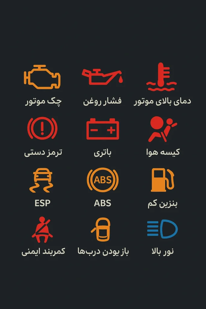 چراغهای پشت امپر مگان